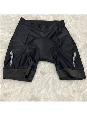 Souke Men's Black Cycling PS1807 Shorts Sz Large